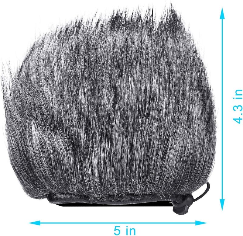 SUNMON H5، H6 ميكروفون عازل للرياح يناسب مسجل الصوت المحمول Zoom H5 H6 - Image 3